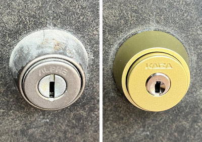 「FBロック/ALPHA」を「kaba ace/dormakaba」へ