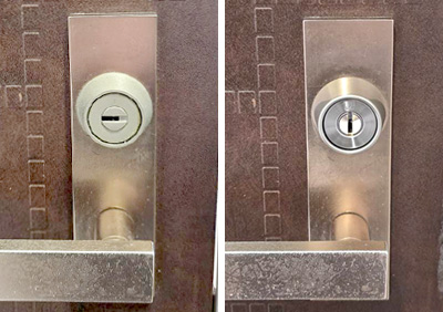 マルチロックをWESTのディンプルキー「916」へ