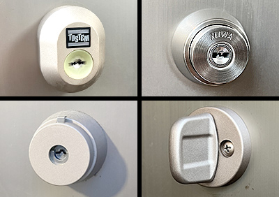 脱着式サムターンを「PR/MIWA」へ取り替え