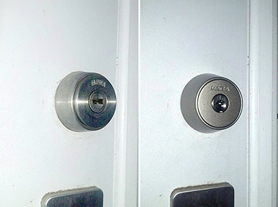 玄関の補助錠であるMIWAの「U9」を「カバエース(KABA)」に鍵交換