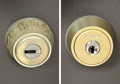「MUL-T-LOCK」の鍵を「kaba ace 3237(GO)」へ