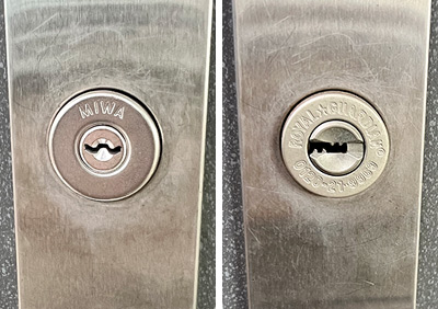 「ROYAL GUARDIAN」を「U9 RA.CY(ST)」シリンダーへ