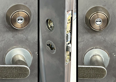 鍵を「PR LA/MIWA」へ交換して２本持ちへ