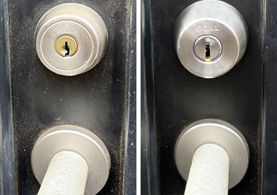 GOALのピンシリンダー「S-TX」を「V-TX」へ