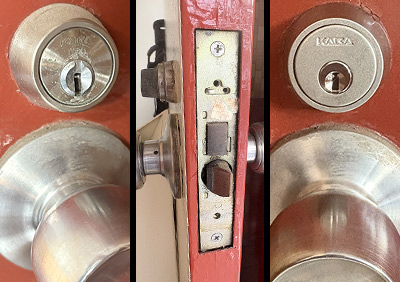 集合住宅の鍵を「3241SV/KABA」へシリンダー交換