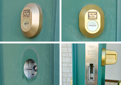 「Z-1A1ｰDCTC/TOSTEM(MIWA)」を新品へ取り替え