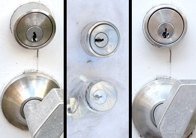 「Z-1A1ｰDCTC/TOSTEM(MIWA)」を新品へ取り替え