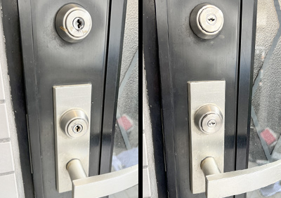 MIWAのDSシリンダーをロータリーディスクシリンダーへ