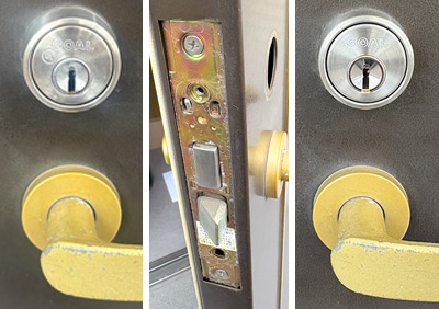 高性能シリンダー「V-LX5/GOAL」へ交換