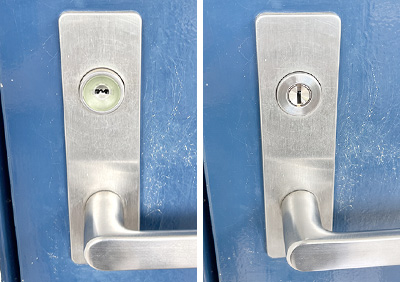 面付箱錠「RA/MIWA」を「916-RA36-SS/WEST」へ