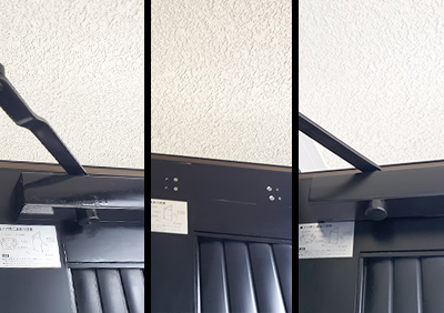 油漏れしたRYOBIのドアクローザーを「S-202P」へ