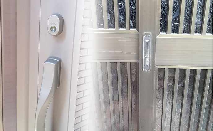 家の玄関ドアや引き戸の開錠